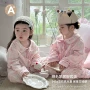 长袖翻领春秋季女童家居服