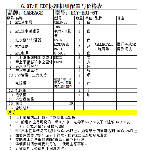 ��������������ù�ҵ��ˮ�豸 ����RO����͸����EDI��ˮ�豸����