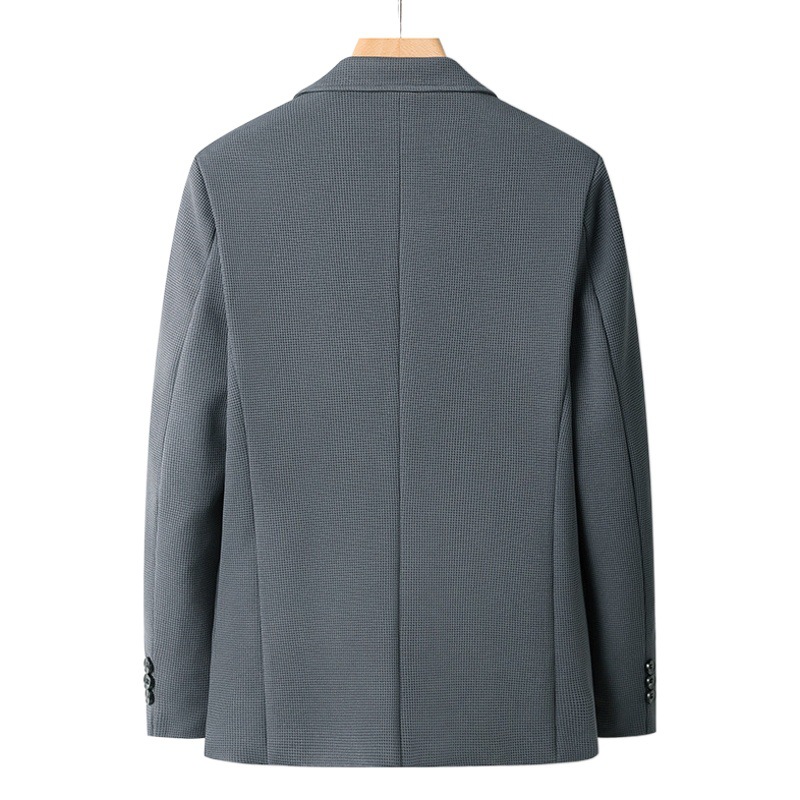 2023 nuevo traje casual de hombre alto elástico sin planchar pequeño traje de primavera y otoño chaqueta de hombre chaqueta casual ropa de hombre de negocios
