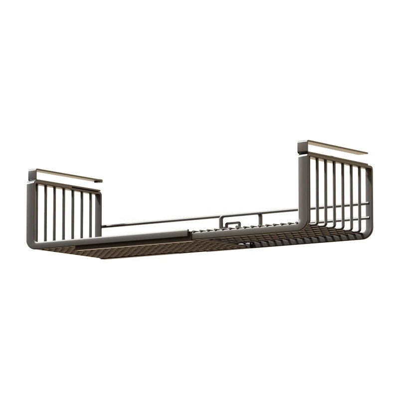 Kitchen hanging cabinet storage rack under cabinet hanging rack cabinet layer storage rack multi-function space-saving tool