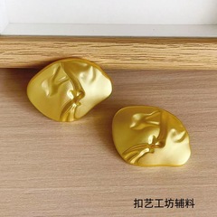 异型高级感不规则金属纽扣时尚精致小香风毛呢大衣外套风衣手缝扣