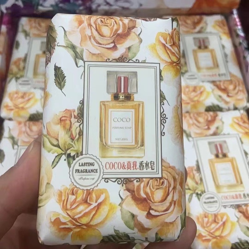 卸売 Yueli フレグランスソープ 200 グラム香水石鹸フレグランス石鹸ココフラワースイートハートお土産全箱 96 個|undefined