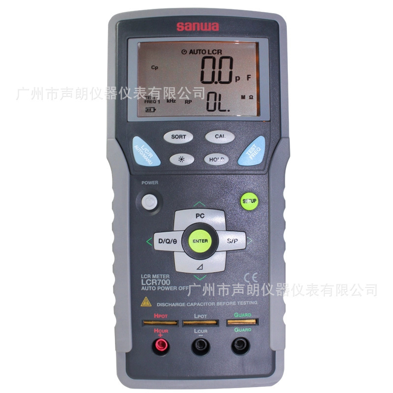 Sanwa日本三和LCR700手持式数字电桥100KHz电阻电容电感表