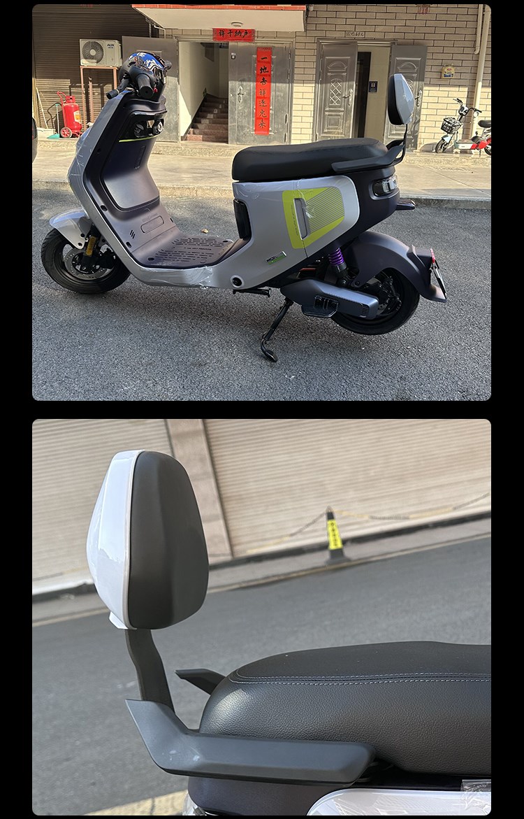 Calf Electric Vehicle MQiL/MT/M3 Rear Backrest and Waist Cushion Integrated Seat - Direct Installation, Non-Destructive Modification Accessory