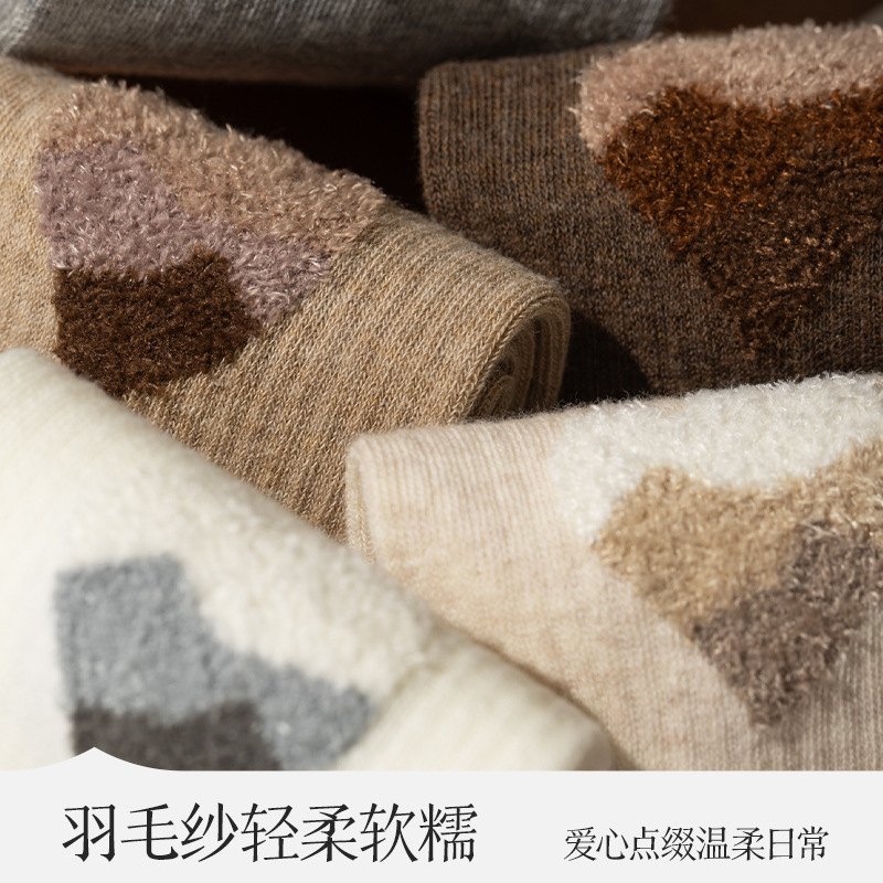诸暨袜业批发100%棉袜子女中筒袜纯棉秋冬堆堆袜全棉长筒袜小白袜|undefined