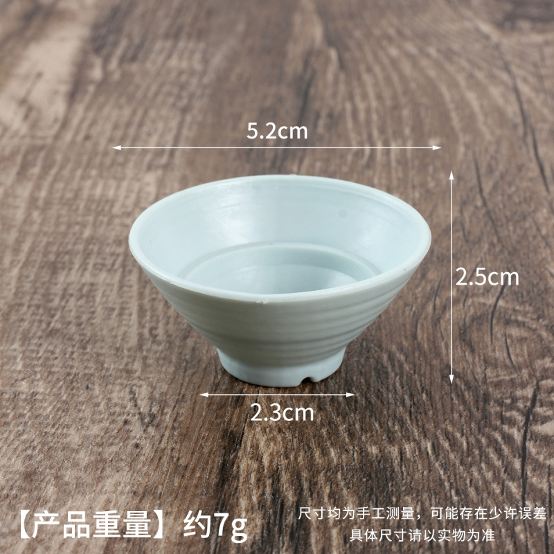 迷你仿真乌冬面碗diy食玩拉面碗厨房餐具配件过家家小碗模型玩具|undefined