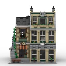 ��ľ�羳MOC-72506 Crown Jewel 2373 ������ Building Toys Set