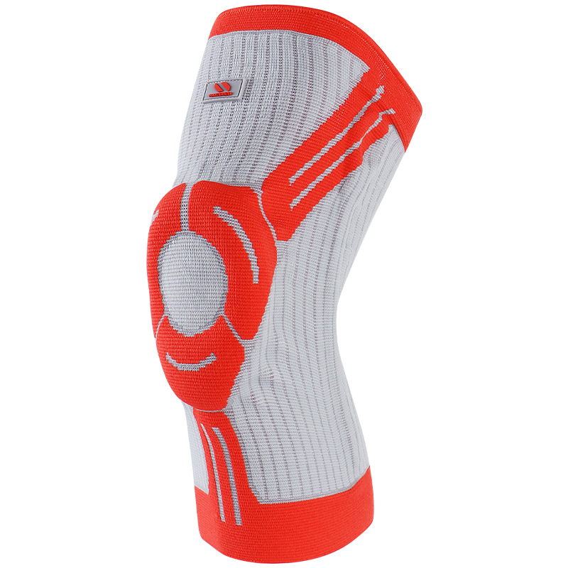 Protector deportivo al por mayor baloncesto masculino correr resorte de silicona rodilla meniscal pérdida voleibol bádminton rodilla mujer
