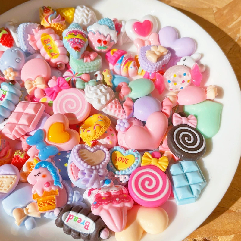 Кремовый чехол для телефона, заколка для волос, аксессуары для еды, handmade, оптом