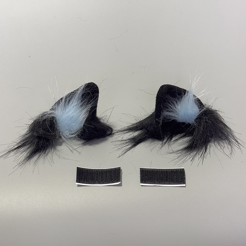 Xiaoxiong – Auto Parts and Accessories Cat Ear Plush - blue