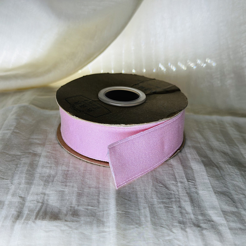 Nueva cinta de algodón de poliéster coreano, cinta de flores, lazo, accesorios de bricolaje hechos a mano, embalaje de regalo, cinta, rollo de 4cm mezclado