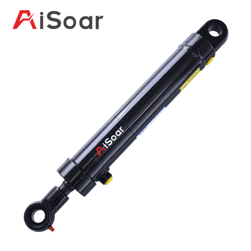 爱新液压供应工程车辆小微型挖机用单耳式挖斗油缸HSG63X40X230-1