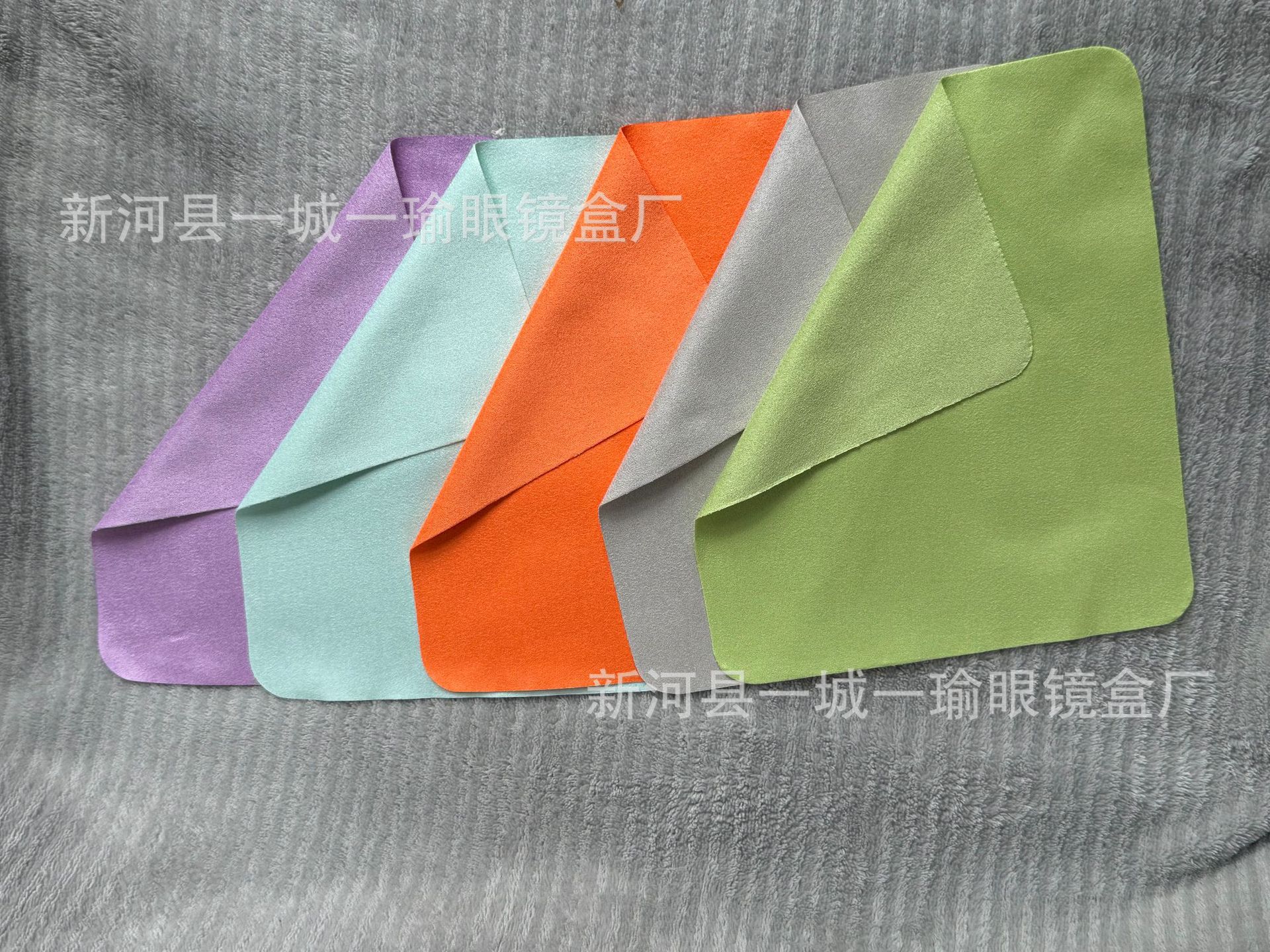 メガネクロス マイクロファイバー アイランドシルク スエード メガネクリーニングクロス 全素材 2000枚 無料印刷