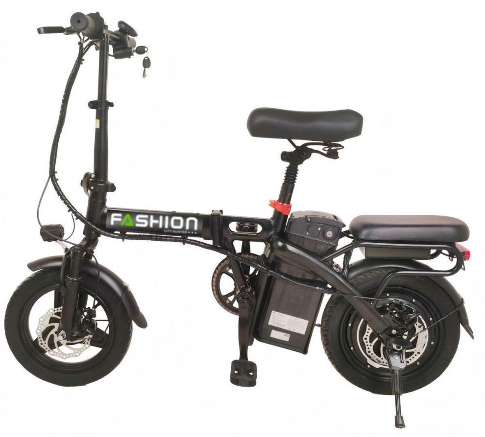 New national standard folding electric bicycle, small electric vehicle, ultra-lightweight and portable, lithium battery-powered, suitable for ride-hailing and personal transportation