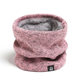 2025 New European and American Autumn and Winter Pure Color Double-Layer Warm and Cold-Proof High-Neck Neck Scarf for Men and Women, Neck Protection and Cold-Proof Scarf