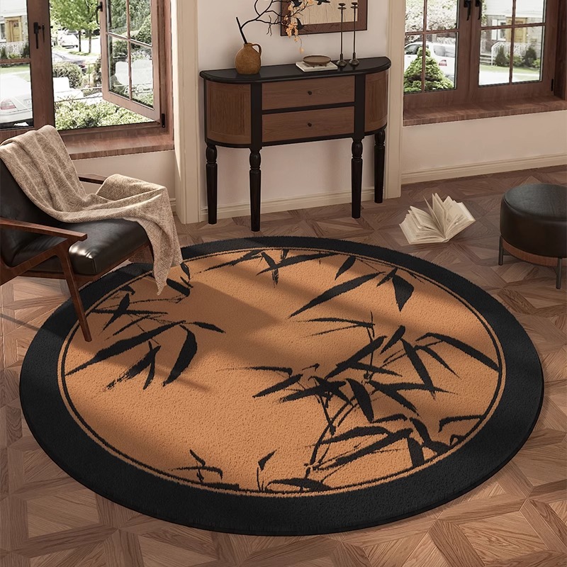 심플한 흔들리는 대나무 그림자 [방수 두꺼운 모조 캐시미어]