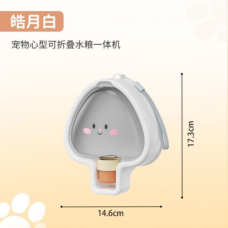 Bebederos para perros, ollas para perros, ollas de agua y comida, tazas integradas, tazones para perros portátiles, tazas pequeñas para perros, suministros para mascotas