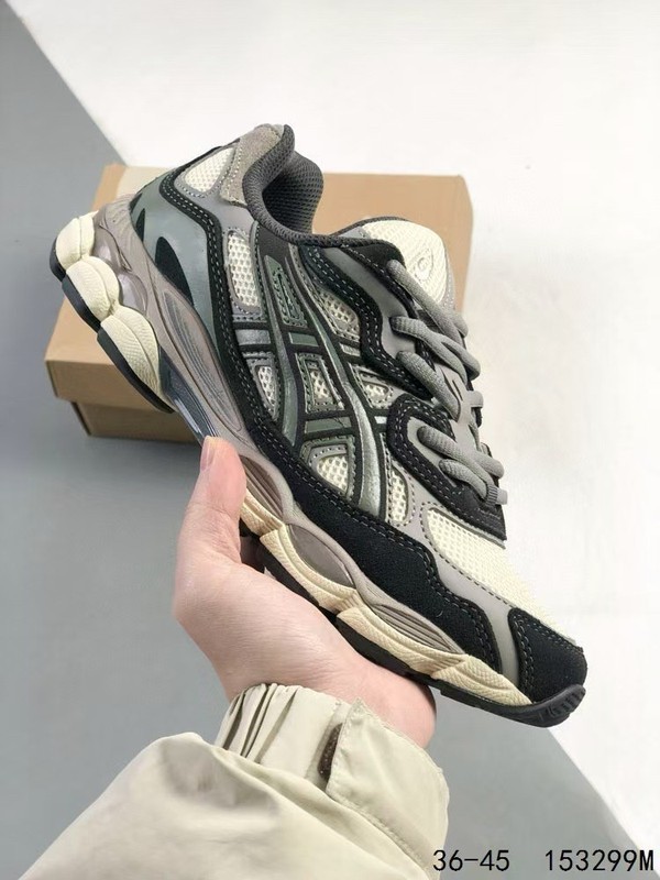 新しいレトロなランニングシューズ NYC 男性と女性のカップルモデル衝撃吸収スポーツシューズ滑り止めランニングシューズ耐摩耗性カジュアル|undefined