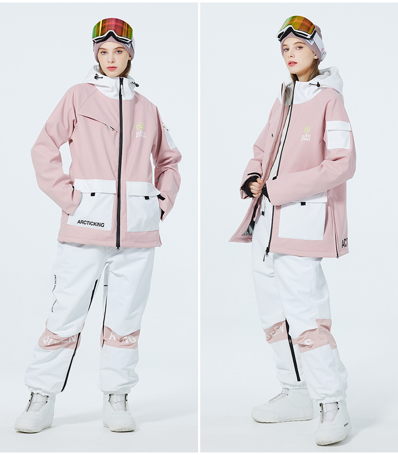 Herren Skianzug Set Warm Und Dick Für Snowboard Und Ski_voghion.com