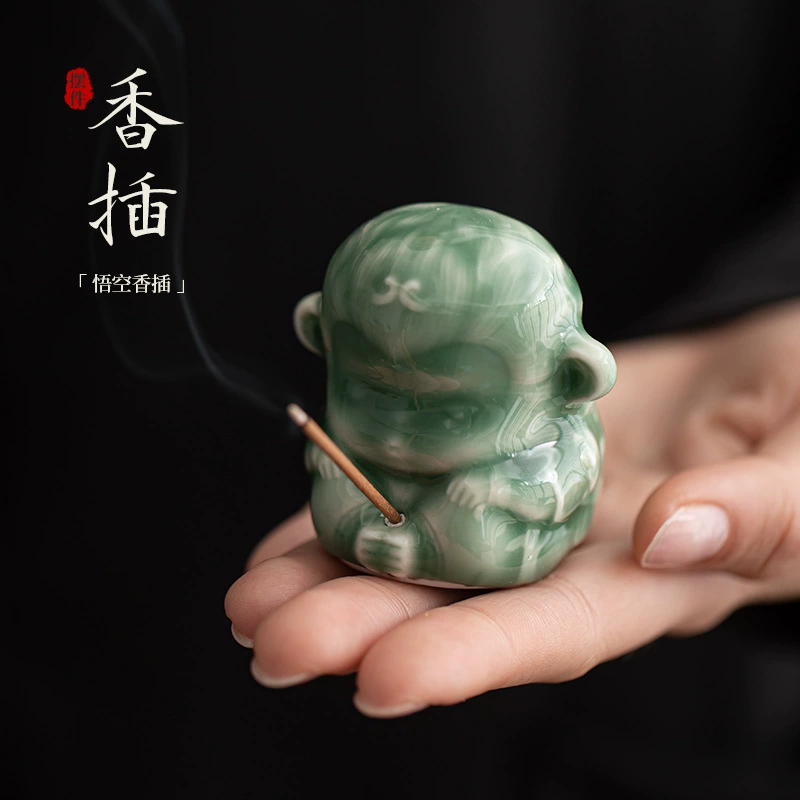 Wukong Lable Land Wuxiang Land Fanguo Creative керамический домашний чайный стол украшения кунг-фу чайный сервиз аксессуары маленький чай для домашних животных