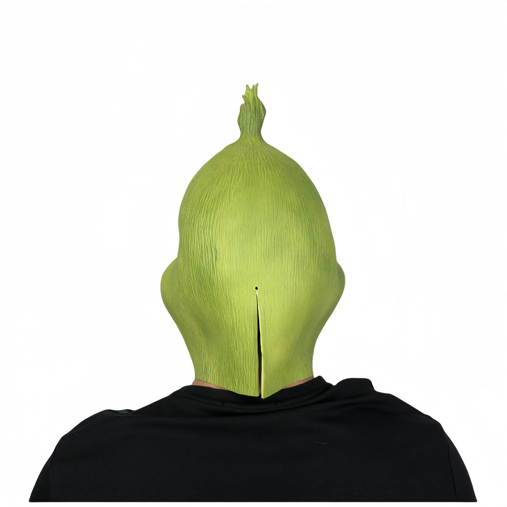 Grinch Handschuesch gréng Grinch Stola Chrëschtdag Halloween Party Elf gréng Hoereg Monster Kappbedeckung Mask_voghion.com