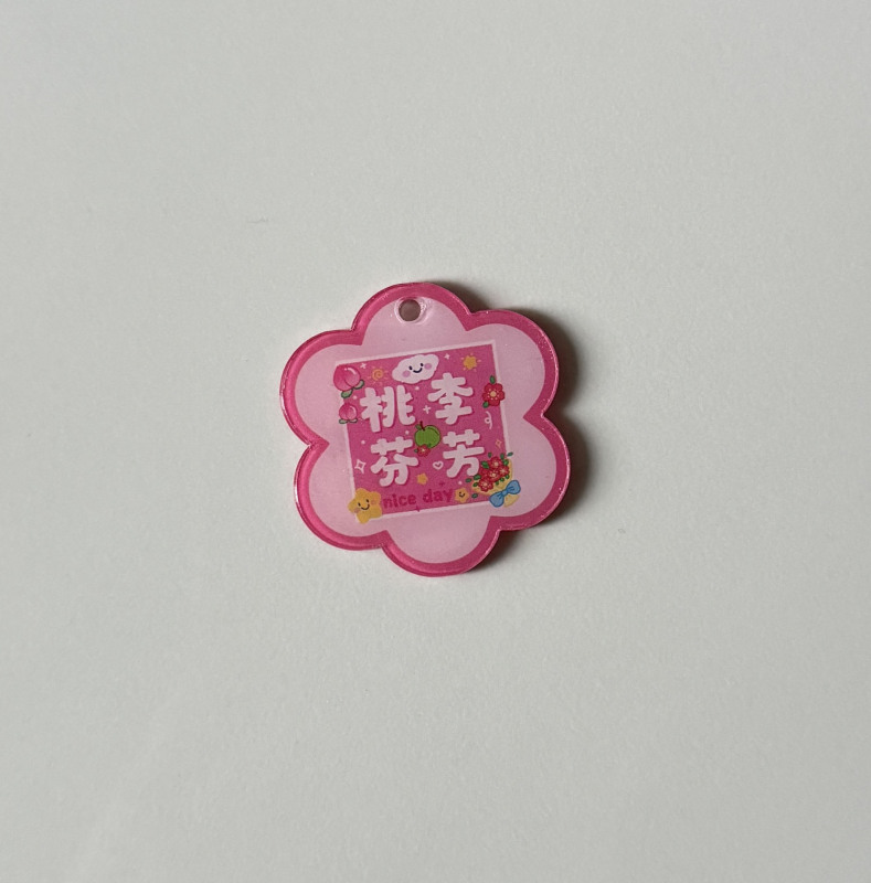 教師の日シリーズの両面アクリルの字の部品の教師の日の楽しい桃李は天下で鍵の飾りを掛けます。|undefined