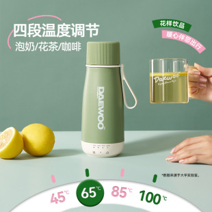 Daewoo D5 Electric Hot Water Cup, Small Heating Cup, Office Kettle, Portable Travel Electric Water Cup