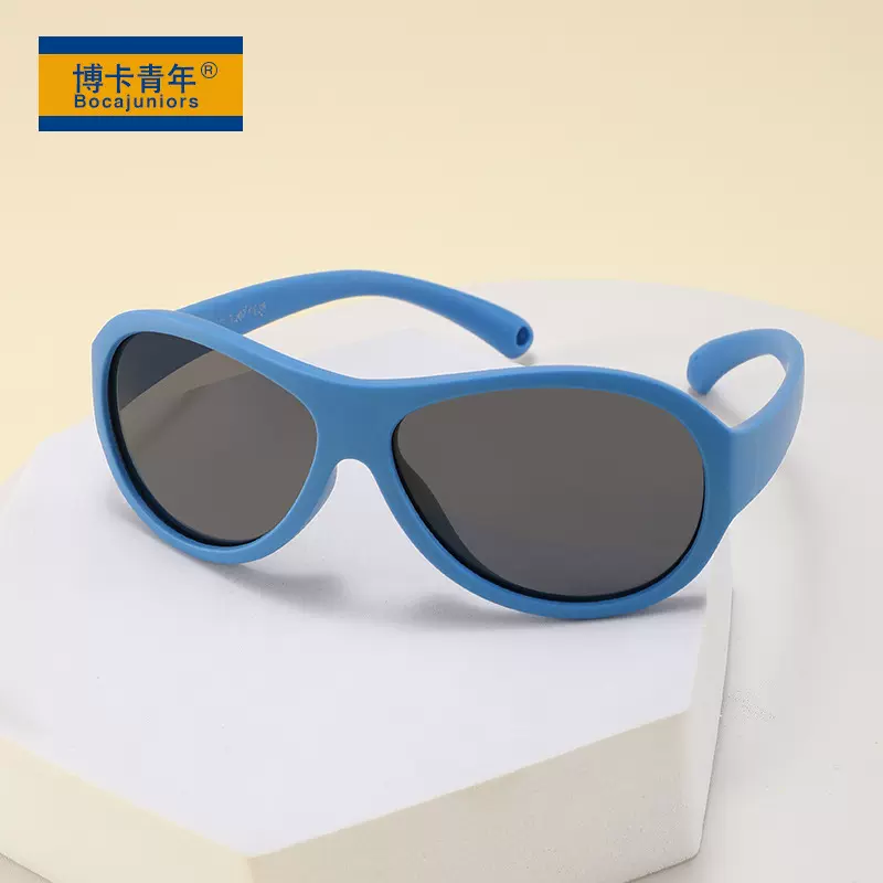 2025新款男女童偏光太阳镜潮款儿童时尚硅胶太阳眼镜批发 S315