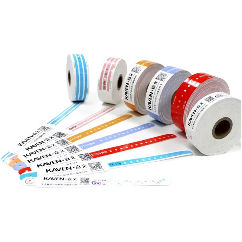 Yiteng термопечать взрослый идентификационный ремень больничный эскорт больница анти-потерянный Открытый браслет пряжка билет ремешок на запястье