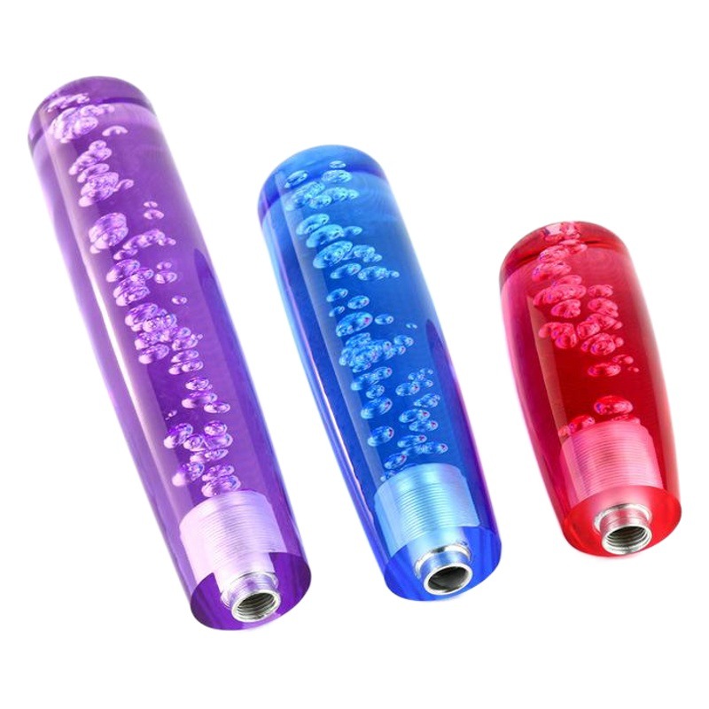 Cabeza de engranaje de cristal de modificación de coche caliente transfronteriza LED con cabeza de cambio de vapor cabeza de palo de engranaje