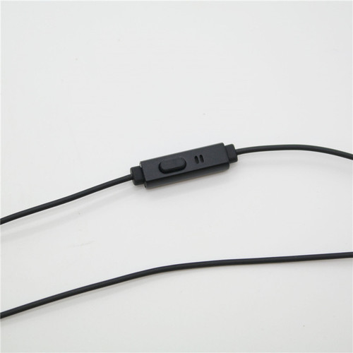 新款手机耳机线材美标带麦耳机半成品线铝箔金属灰大气时尚