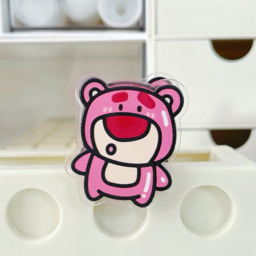 Cartoon butt gift stationery store sealing clip note clip pp clip ins girl student cute 2 yuan small product