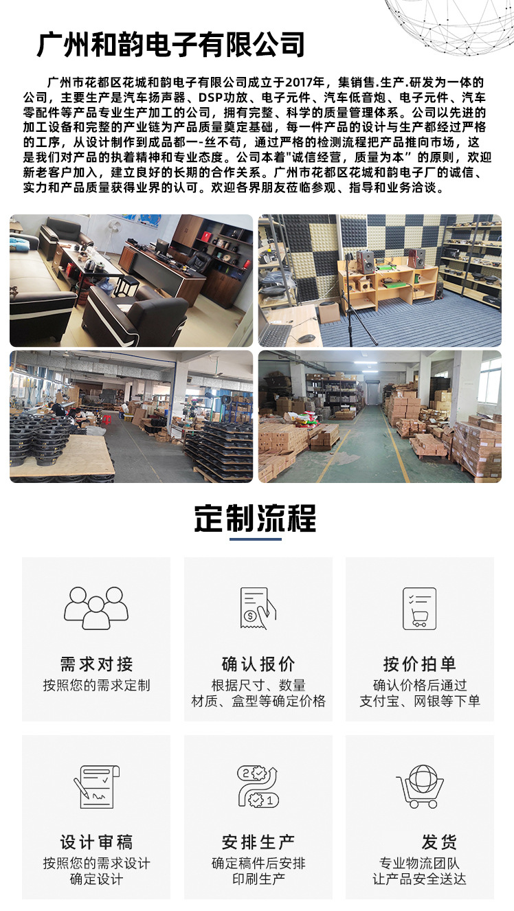 6.5inch Set of Speaker System Car Audio Speaker Coaxial Car Speaker Lossless Modified Speaker