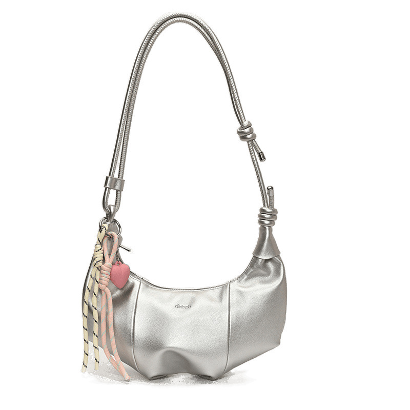 Elegant Dumpling Shoulder Bag For Women Versatile Niche Handbag_voghion.com