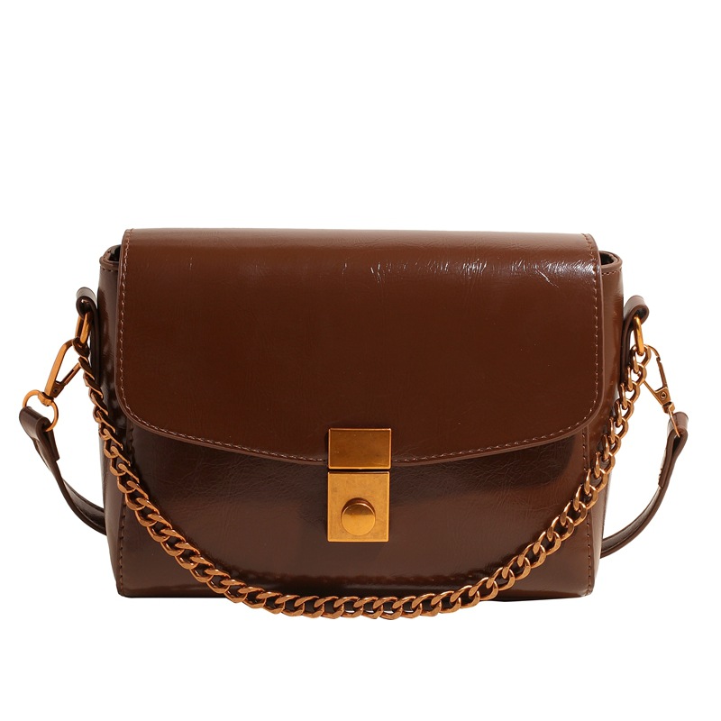 Bolso para mujeres 2025 nueva tendencia europea y americana retro cross-border bolso cuadrado de alta calidad sensación de exquisito viaje de hombro mochila