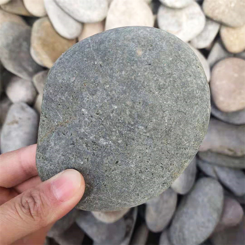 工厂供应绘画石 儿童简易画手绘用 鹅卵石椭圆形涂鸦石头量大从优