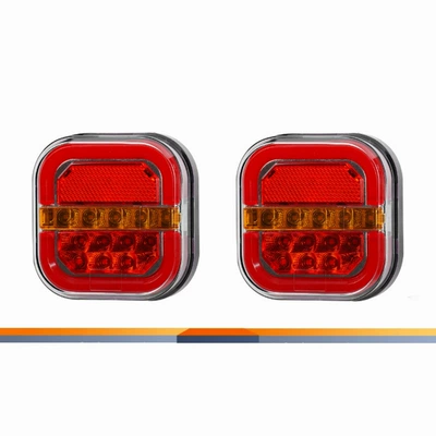 Motorcycle headlights, headlights — Headlights, Motorcycle Spotlights, External Double-Lens - 12v24v-reflective-cup-model-paired