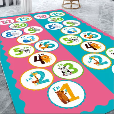Avtomobil döşəmə paspasları, Coffee Table Sofa Mat Tatami - double-row-hopscotch-14-2m