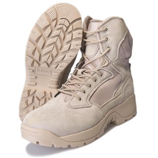 Factory Direct anti-puncture high-top labor protection shoes anti-puncture rescue boots mountain rescue outdoor training combat training boots