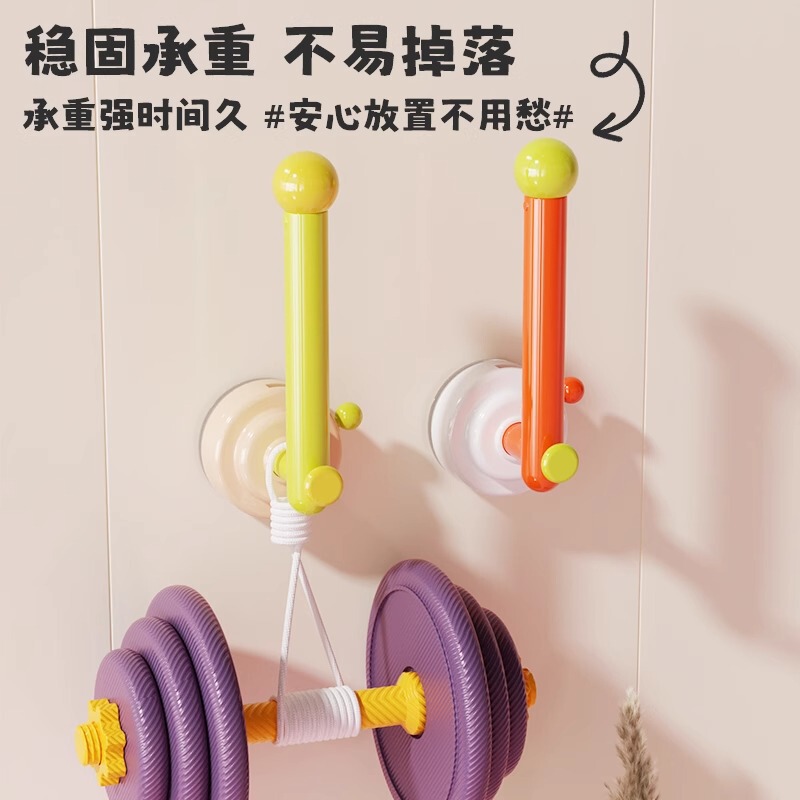 ドーパミン吸盤フックパンチフリーL字型ヘアバンド収納ラック浴室取り外し可能なタオルヘアバンド収納ラック|undefined