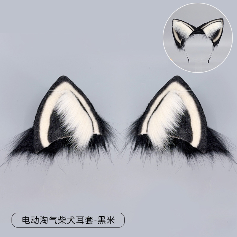 充電可能なぬいぐるみの髪飾りが広がっています。