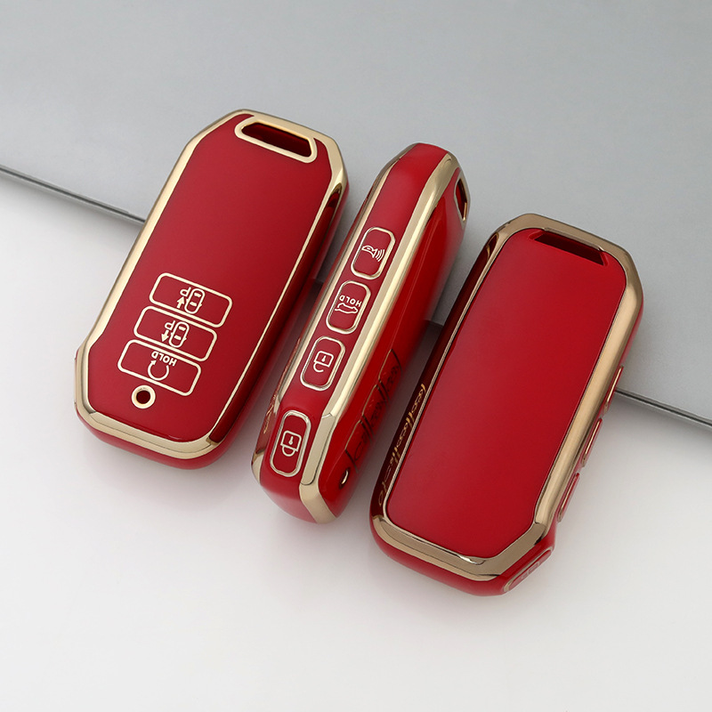 Suitable for Kia Ev6 Key Cover Electric Gtline Overseas Standard Version Seven-Key Key Personalized Protective Shell for Men and Women Suitable for Kia Ev6 Key Cover Electric Gtline Overseas Standard Version Seven-Key Key Personalized Protective Shell for Men and Women
