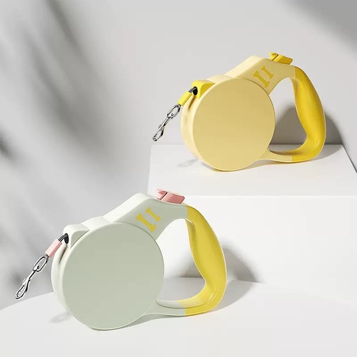 Factory direct-supply handheld pet leash small and medium-sized dog automatic telescopic walking leash to prevent explosion-proof