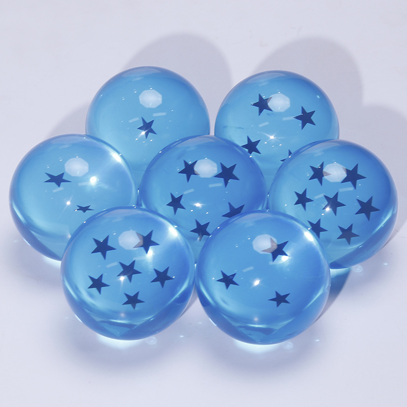 Suministro disponible de figuras de resina de Dragon Ball, adornos de bolas de resina, figuras de juguete de Dragon Ball de siete estrellas, regalos creativos.