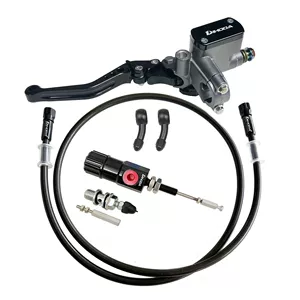 Motorcycle modified square pump clutch kit, cable-operated clutch converted to hydraulic clutch, hydraulic clutch master pump assembly parts