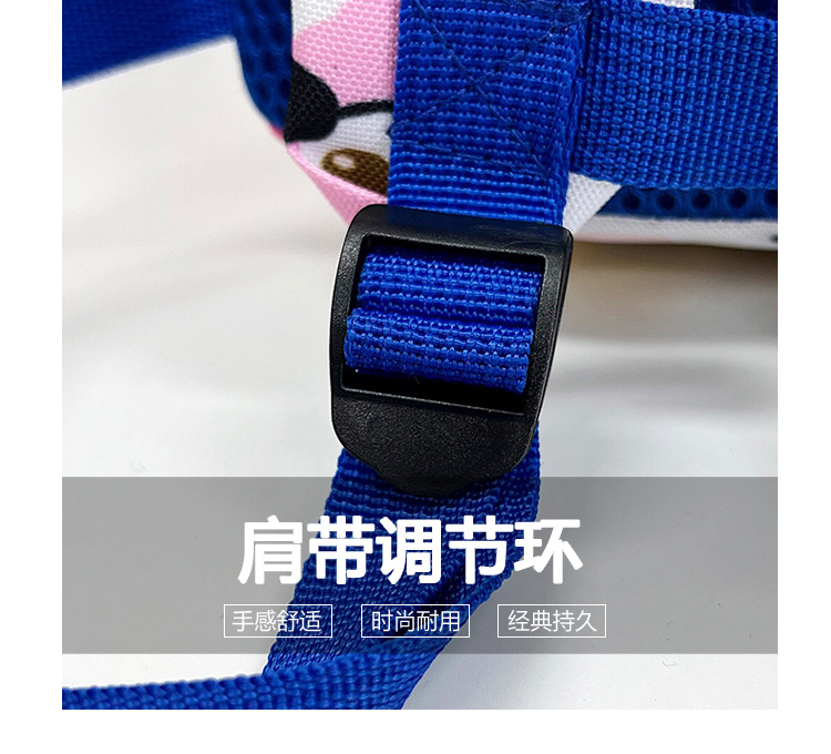 Wholesale schoolbags for boys and girls in kindergartens, cartoon anti-wandering ropes, children's backpacks, and trendy casual bags for children aged 2 to 6 undefined