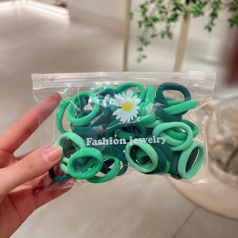 Banda de goma para niños cabeza de corbata femenina chica de alto aspecto no duele el pelo trenza de bebé cabeza cuerda chica Cola de Caballo banda de goma anillo de goma