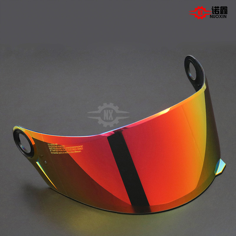 Suitable for Ls2 Ff358/396 Lens Anti-Fog Sticker Color-Changing Film Aurora Color Day and Night Universal Helmet Lens Base