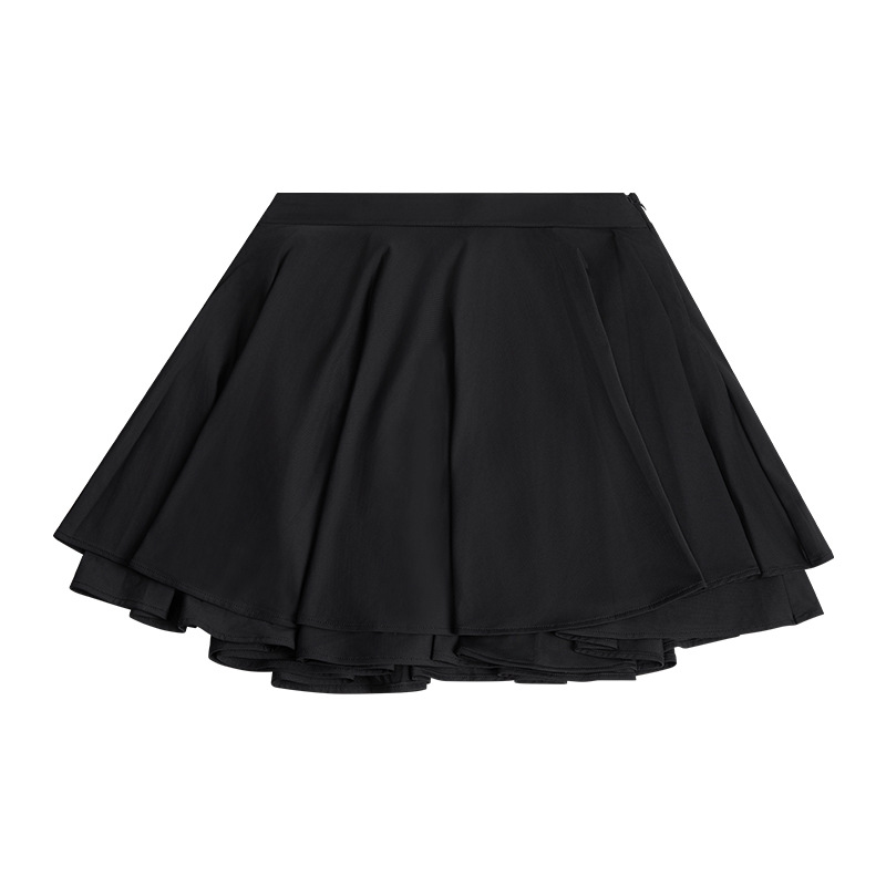 Váy tennis nữ xếp ly golf mùa xuân hè vải jacquard mát lạnh — QZ113 váy hoa sen đen [vải jacquard/miếng dán găng tay/legging chống chói], QZ113 váy hoa sen hồng [vải jacquard/miếng dán găng tay/legging chống chói], QZ113 váy hoa sen trắng [vải jacquard/miếng dán găng tay/legging chống chói]