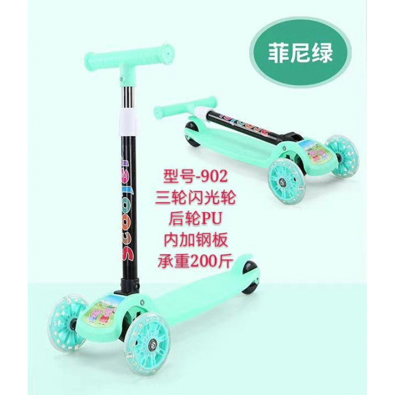 Fabricante de regalos para niños patinetes Miko plegables patinetes de pedal de rueda de flash patinetes de 1 - 6 años